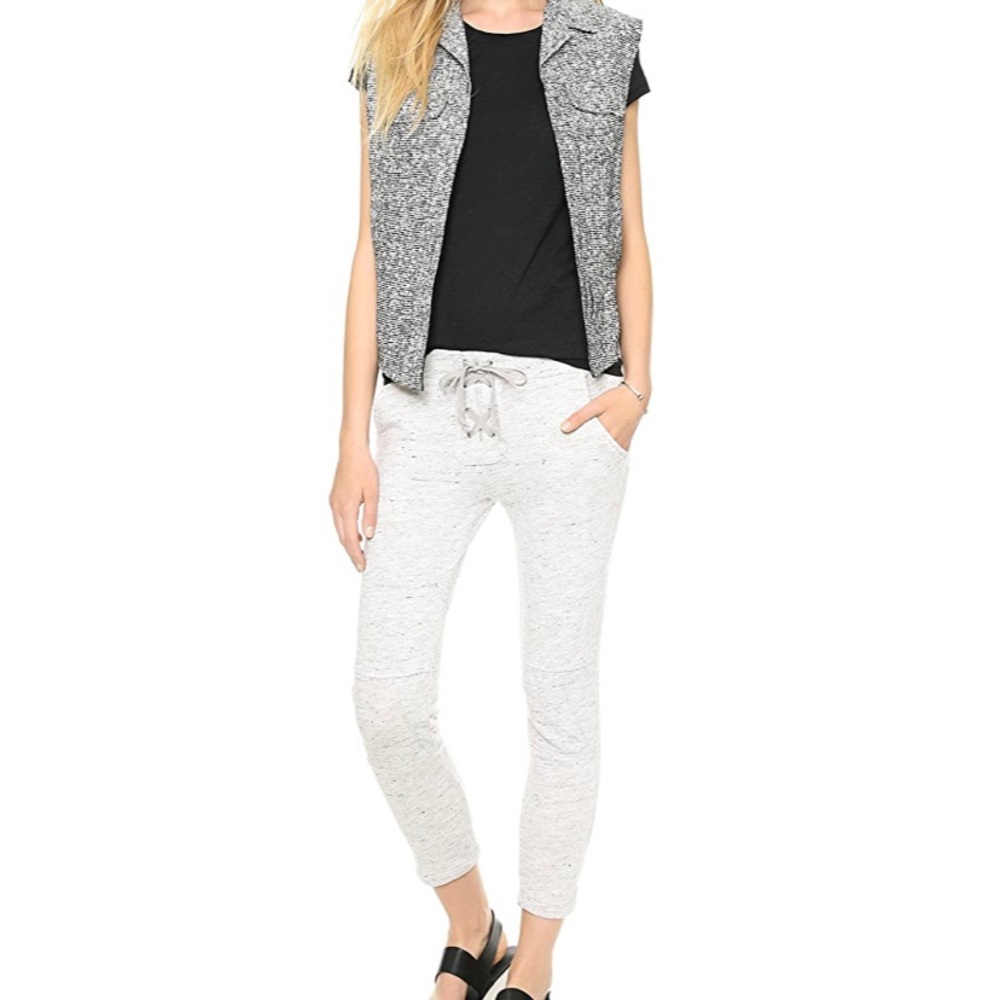 NWT Garbe Luxe- Gray Marino Pant- Small